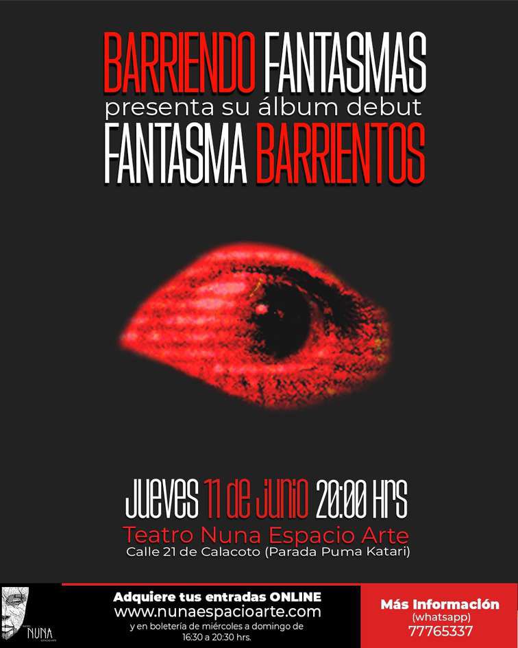 Presentación de “Fantasma Barrientos” en el Teatro Nuna
